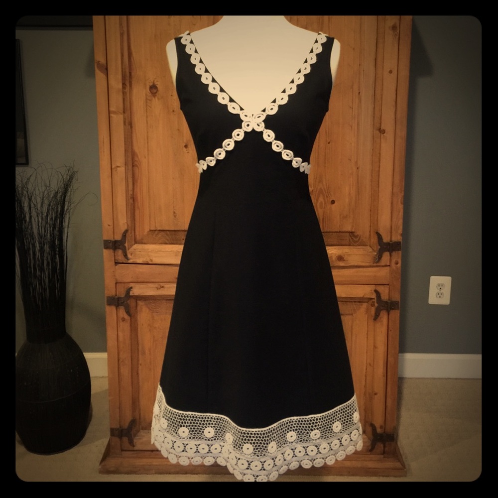 J. Crew Cocktail Dress with Crochet